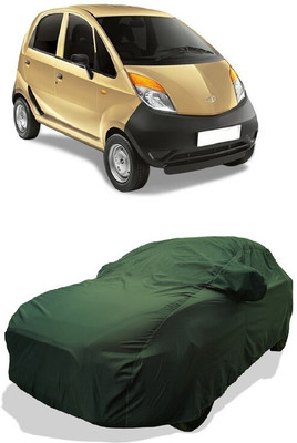 Coxtor Car Cover For Tata Nano XE (With Mirror Pockets)(Green)