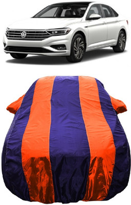 Wegather Car Cover For Volkswagen Jetta 1K2 1.4 TSI (With Mirror Pockets)(Orange)