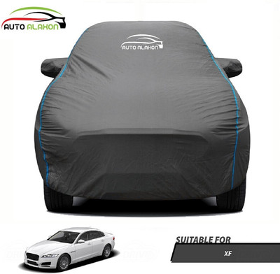 AUTO ALAXON Car Cover For Jaguar XF (With Mirror Pockets)(Black)