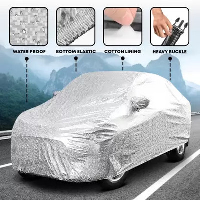 KULTEX Car Cover For Mahindra Thar (With Mirror Pockets)(Multicolor)