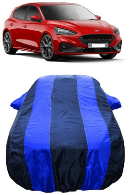Wegather Car Cover For Ford Focus (With Mirror Pockets)(Blue)