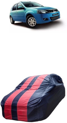 malti Car Cover For Mahindra Verito Vibe (Without Mirror Pockets)(Red, Blue)
