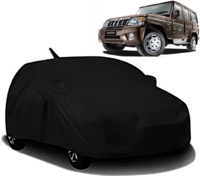 Swarish Car Cover For Mahindra Bolero (With Mirror Pockets)(Black)