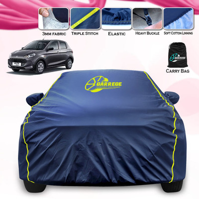 GARREGE Car Cover For Maruti Suzuki Alto K10 (With Mirror Pockets)(Blue, For 2019, 2020, 2021, 2022, 2023, 2024 Models)