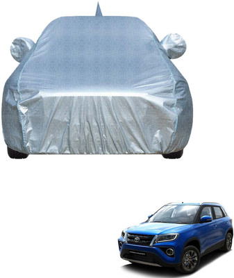 COSMOGEAR Car Cover For Toyota Urban Cruiser (With Mirror Pockets)(Silver, For 2020, 2021, 2022, 2023 Models)