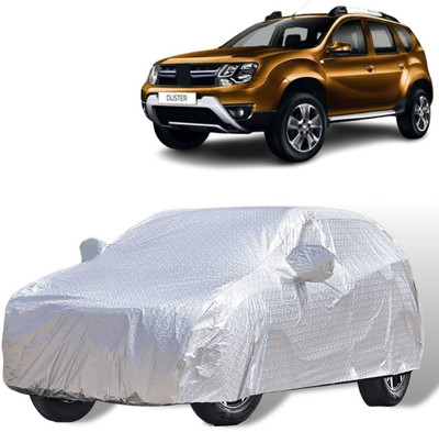 NG Auto Front Car Cover For Renault Duster(Silver)