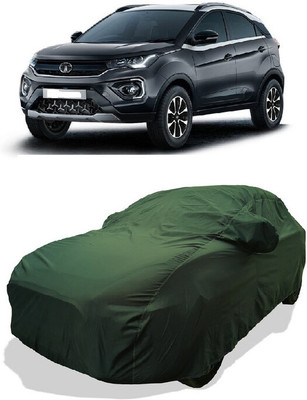 Coxtor Car Cover For Tata Nexon 1.5 Revotorq XZ (With Mirror Pockets)(Green)