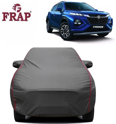 Frap Car Cover For Maruti Suzuki Fronx (With Mirror Pockets)(Grey, For 2023 Models)