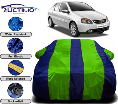 AUCTIMO Car Cover For Tata Indigo CS (With Mirror Pockets)(Multicolor)