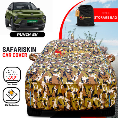 AUTOMOZEXO Car Cover For Tata Punch EV (With Mirror Pockets)(Multicolor)