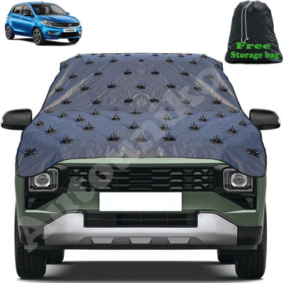 autouniko Car Cover For Tata Tiago (Without Mirror Pockets)(Grey)