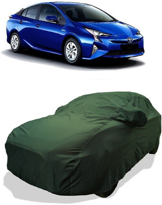 Coxtor Car Cover For Toyota Prius (With Mirror Pockets)(Green)