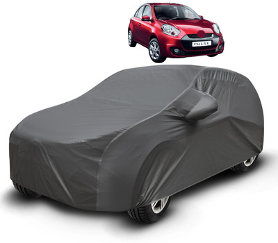 MOCKHE Car Cover For Renault Pulse (With Mirror Pockets)(Grey)
