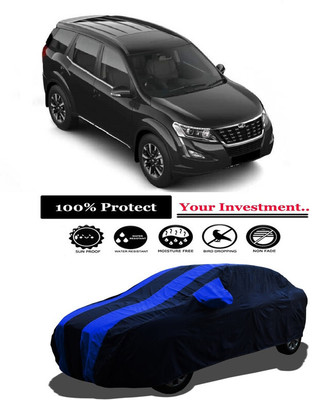 Amexride Car Cover For Mahindra XUV500 W11 Option Diesel (With Mirror Pockets)(Multicolor)