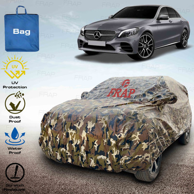 Frap Car Cover For Mercedes Benz C280 (With Mirror Pockets)(Multicolor)