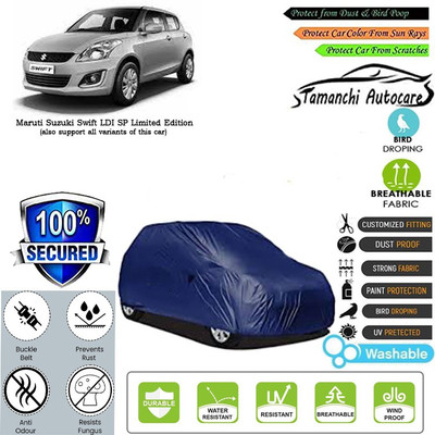 Tamanchi Autocare Car Cover For Maruti Suzuki Swift LDI SP Limited Edition(Blue)