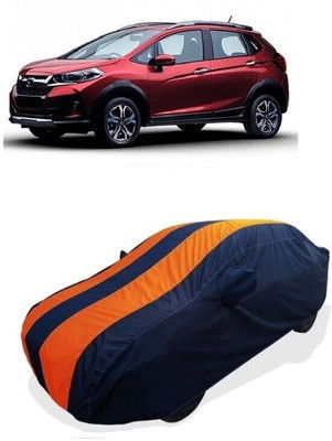 QLAX Car Cover For Maruti WRV i-DTEC S (With Mirror Pockets)(Orange)