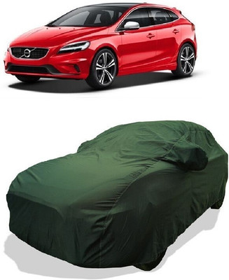 QLAX Car Cover For Maruti V40 D3 Kinetic (With Mirror Pockets)(Green)