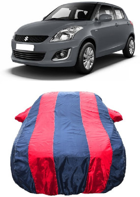 Wegather Car Cover For Maruti Suzuki Swift LDI SP Limited Edition (With Mirror Pockets)(Red)