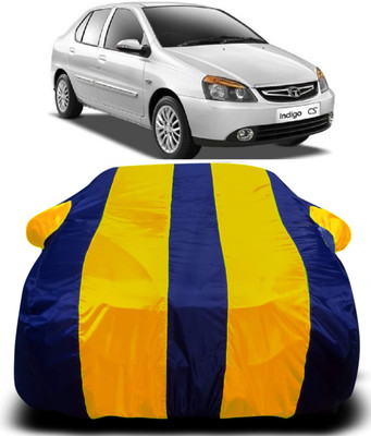 AXLOZ Car Cover For Tata Indigo CS (With Mirror Pockets)(Multicolor)