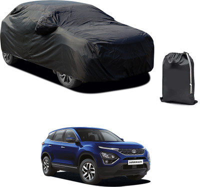 PAGORA Car Cover For Tata Harrier (With Mirror Pockets)(Black)