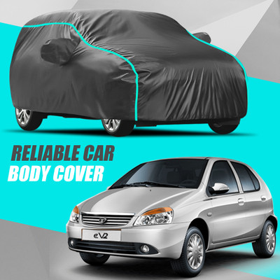 V VINTON Car Cover For Tata Indica V2 (With Mirror Pockets)(Multicolor)