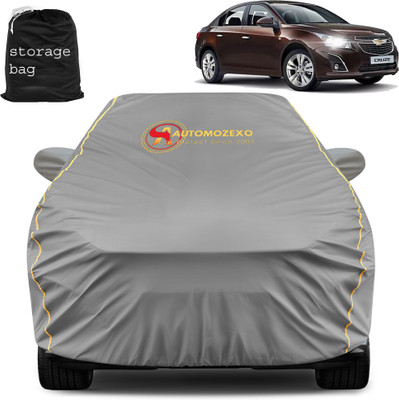 AUTOMOZEXO Car Cover For Chevrolet Cruze (With Mirror Pockets)(Grey)