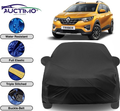 AUCTIMO Car Cover For Renault Triber (With Mirror Pockets)(Multicolor)