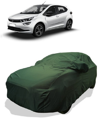 Coxtor Car Cover For Tata Altroz XZ Petrol (With Mirror Pockets)(Gold)