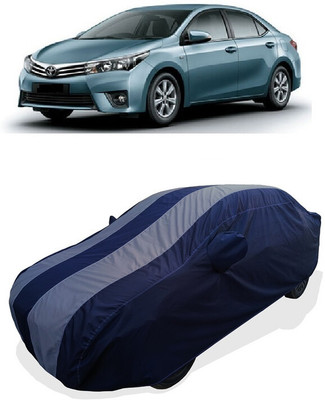 Coxtor Car Cover For Toyota Corolla Altis 1.8 G Petrol (With Mirror Pockets)(Grey)
