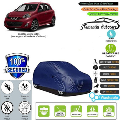 Tamanchi Autocare Car Cover For Nissan Micra INHR(Blue)