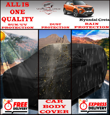 Tamanchi Autocare Car Cover For Hyundai Creta(Black)