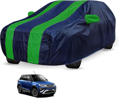 Auto Hub Car Cover For Toyota Cruiser (With Mirror Pockets)(Blue, Green, For 2020 Models)