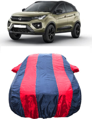 Wegather Car Cover For Tata Nexon XMA AMT Petrol (With Mirror Pockets)(Red)