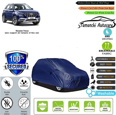 Tamanchi Autocare Car Cover For Hyundai Venue(Blue)