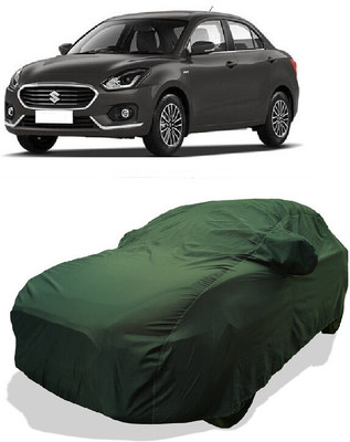 Coxtor Car Cover For Maruti Suzuki Swift Dzire ZDI Diesel (With Mirror Pockets)(Green)