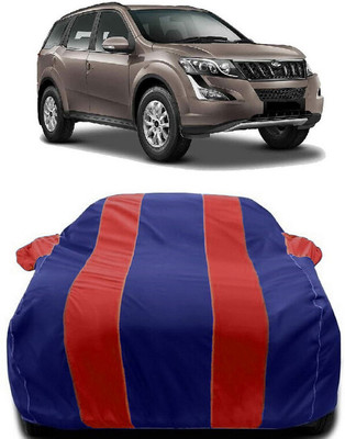 Autoprime Car Cover For Mahindra XUV500 AT W10 AWD (With Mirror Pockets)(Red, Blue)