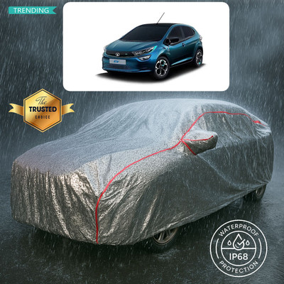 CODOKI Car Cover For Tata Altroz EV (With Mirror Pockets)(Silver)
