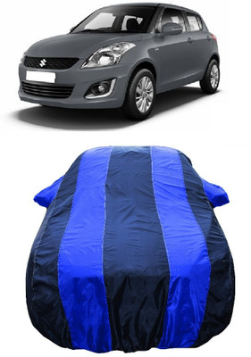 Wegather Car Cover For Maruti Suzuki Swift LDI SP Limited Edition (With Mirror Pockets)(Blue)