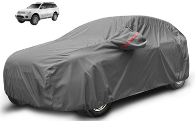 MOCKHE Car Cover For Mitsubishi Pajero Sport (With Mirror Pockets)(Grey)