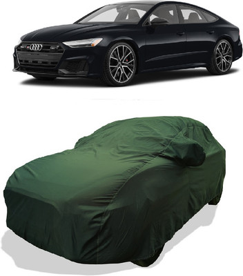 Coxtor Car Cover For Audi S7 (With Mirror Pockets)(Green)