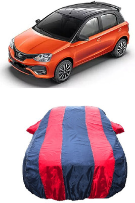 Wegather Car Cover For Toyota Etios Liva VX Limited Edition Petrol(Red)