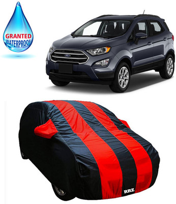 RRZ Car Cover For Ford Ecosport (With Mirror Pockets)(Black, Red, For 2020 Models)