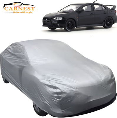 CARNEST Car Cover For Mitsubishi Lancer, Lancer Cedia, Lancer Evolution (Without Mirror Pockets)(Silver)