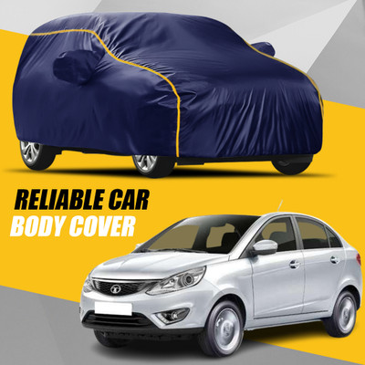 Swarish Car Cover For Tata Zest (With Mirror Pockets)(Multicolor)