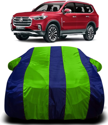 R Rayvin Star Car Cover For MG Gloster (With Mirror Pockets)(Multicolor)