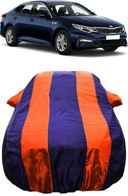Wegather Car Cover For Kia Optima (With Mirror Pockets)(Orange)