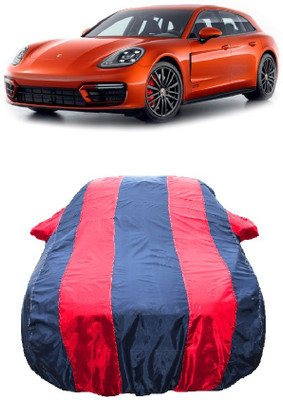 Wegather Car Cover For Porsche Panamera Turbo Sport Turismo Petrol (With Mirror Pockets)(Red)