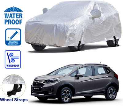 STARIE Car Cover For Honda WR-V (With Mirror Pockets)(Silver)