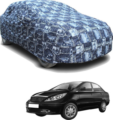 SS FOR YOUR SMART NEEDS Car Cover For Tata Manza (With Mirror Pockets)(Multicolor)